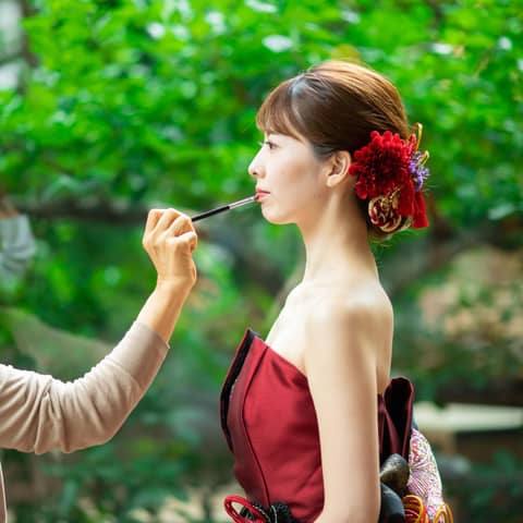 緑溢れる開放的な空間で【フォトWedding&ランチ会食プラン】