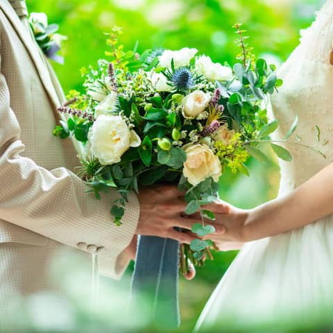 緑溢れる開放的な空間で【フォトWedding&ランチ会食プラン】