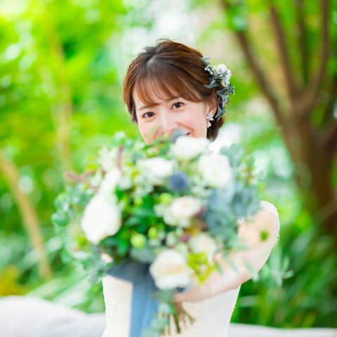 緑溢れる開放的な空間で【フォトWedding&ランチ会食プラン】