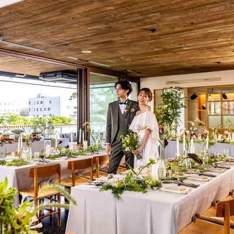 【少人数婚☆短期OKのスマートプラン】最短2ヶ月で叶う完全貸切プラン