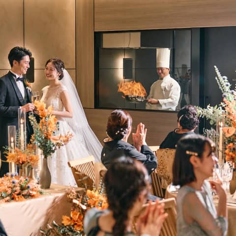 フォトウエディングのあとに皆でお食事会