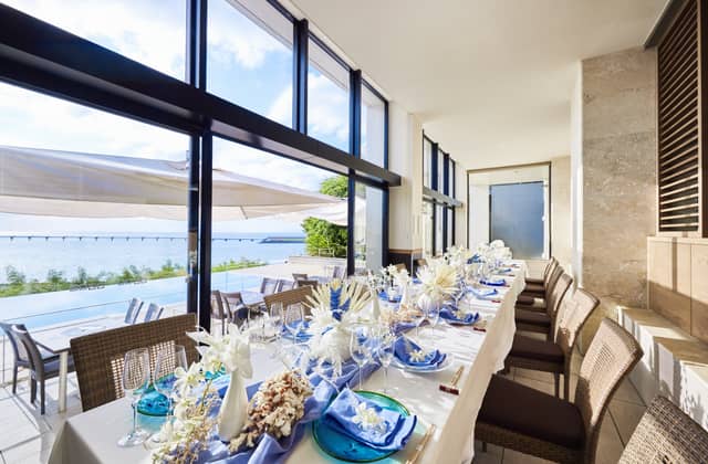 瀬長島ホテルウエディング(ウミカジテラス)