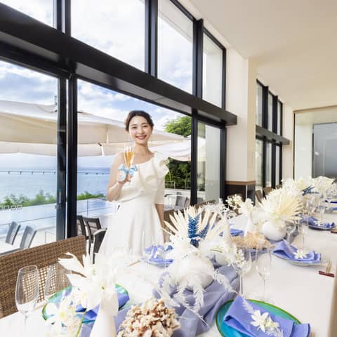 オープン1周年記念♪3大特典!宿泊付挙式+6名様会食プラン