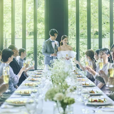 【ご家族だけのアットホーム挙式+会食プラン】