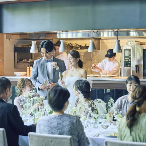 【ご家族だけのアットホーム挙式+会食プラン】