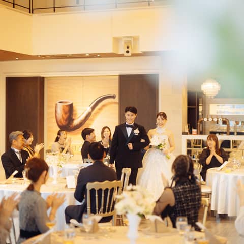 常識にとらわれない、ふたりらしい結婚式。