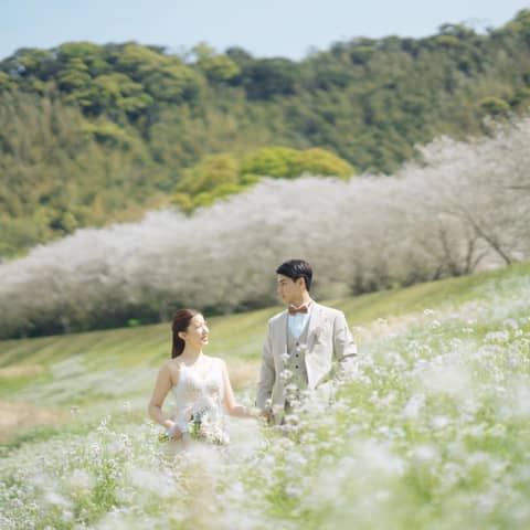 常識にとらわれない、ふたりらしい結婚式。