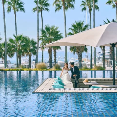 【1組限定*平日挙式プラン】海×ガーデンで叶える*ステイウェディング