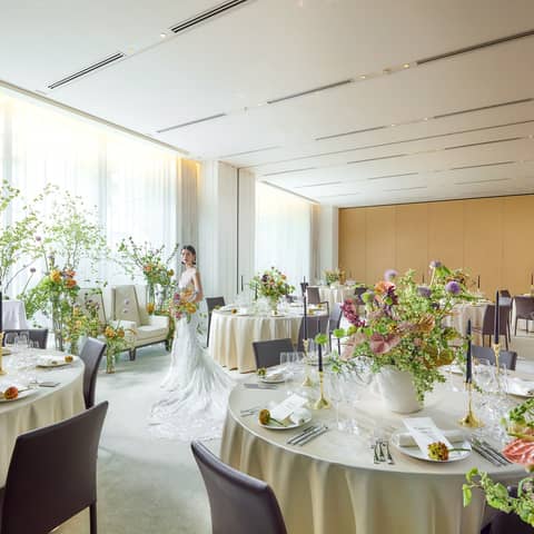 【公式HP限定】80名大人数でのEDITION WEDDING プラン