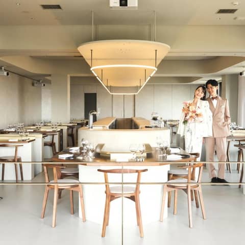 【50名*挙式&披露宴/1年半以内】ゲストを虜にする“没入型料理体験"