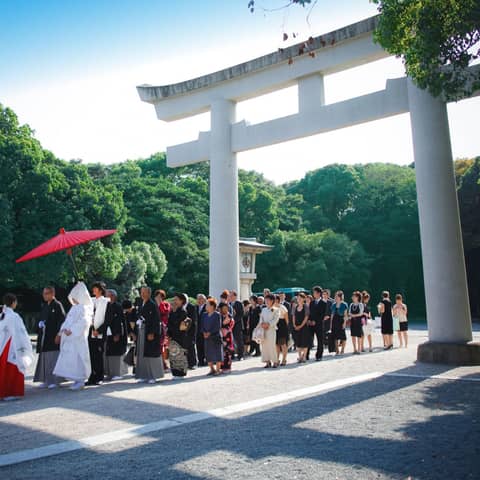 【1年先*早割り*8大特典付き】神前式&披露宴プラン(20~60名様)