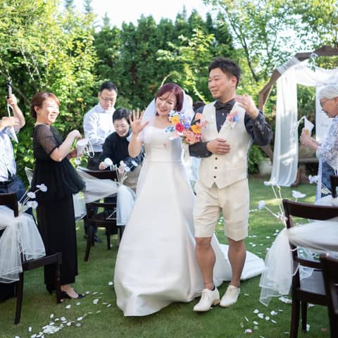 2026年3月~10月限定 ガーデン挙式プレゼントプラン♪