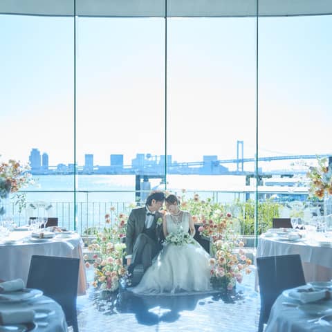 【ウェディング公式】T'SUKI sur la mer(ツキ シュール ラ メール)|東京・竹芝