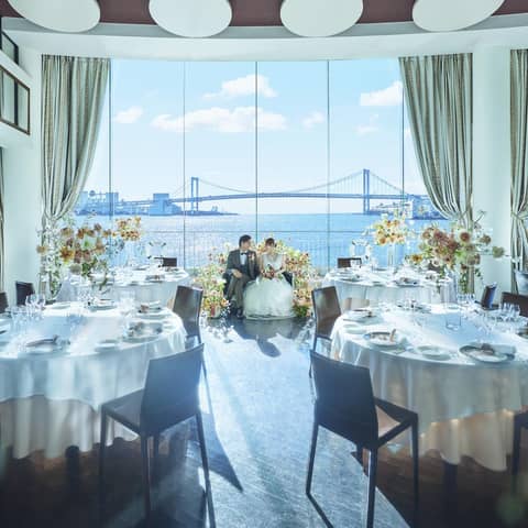 【ウェディング公式】T'SUKI sur la mer(ツキ シュール ラ メール)|東京・竹芝