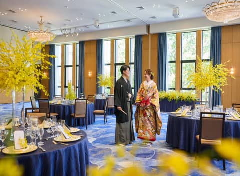 ◇氷川参道を優雅に人力車で【提携神社で挙式後の披露宴プラン】198万円