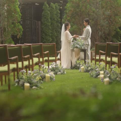 【フォトWプラン】多彩な撮影スポットでウェディングフォトを！