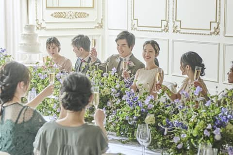 少人数婚【2026年3月まで挙式】大切な方々を美食でもてなす