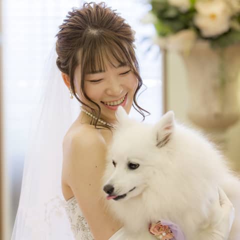 【愛犬も一緒に披露宴OK！／30名138万円～】ペットと一緒の結婚式♪