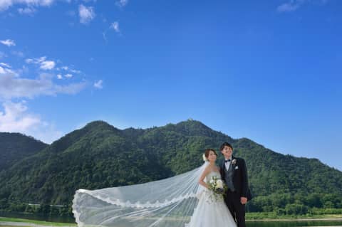 地元岐阜の景観×上質おもてなし《Sky Wedding》 挙式＋披露宴