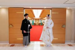 【30名～】和の温もりに包まれる館内神前挙式と絶景スカイウェディング