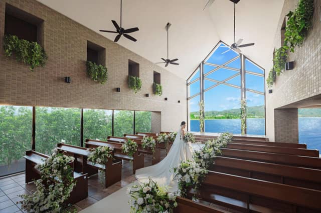 【ブライダル公式】北ビワコホテル グラツィエ／滋賀県 長浜駅から7分の結婚式場 25年リニューアル