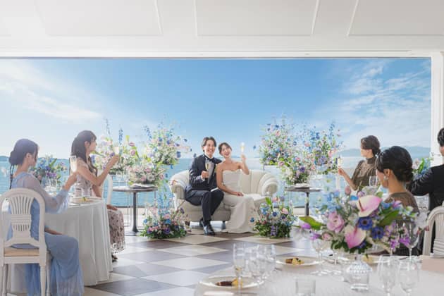 【ブライダル公式】北ビワコホテル グラツィエ／滋賀県 長浜駅から7分の結婚式場 25年リニューアル