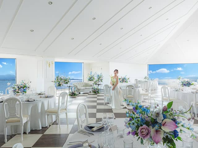 【ブライダル公式】北ビワコホテル グラツィエ/滋賀県 長浜駅から7分の結婚式場 25年リニューアル