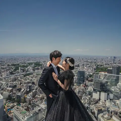 【SHIBUYA SKY 前撮りプラン】渋谷上空230mの景色 | セルリアンタワー東急ホテル