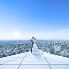 【SHIBUYA SKY 前撮りプラン】渋谷上空230mの景色