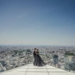 【SHIBUYA SKY 前撮りプラン】渋谷上空230mの景色