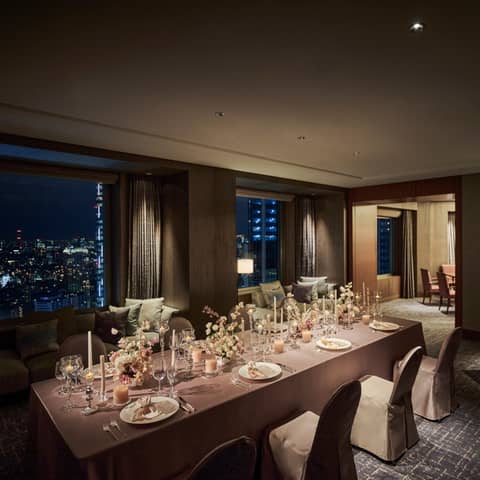 【家族婚】豪華スイートルーム2泊付の挙式＋会食（58万円優待）