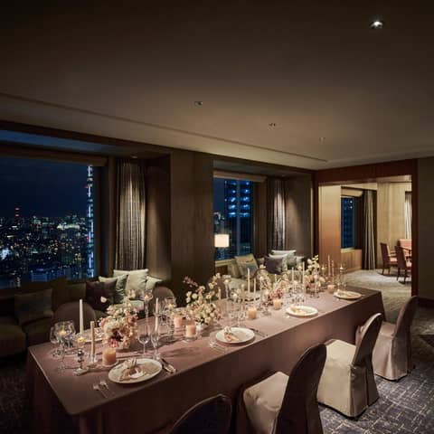 【家族婚】豪華スイートルーム2泊付の挙式＋会食(6名148万→89万)