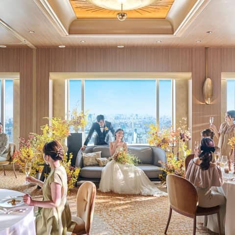 石造りの独立型教会×地上145m春の絶景を眺めながら美食のおもてなし