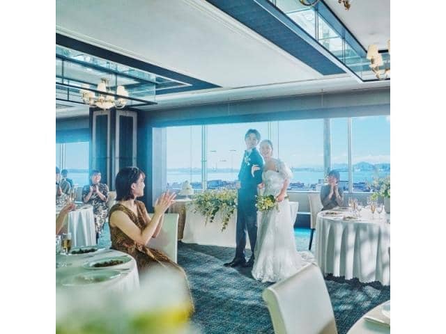 【公式】ホテルプラザ神戸 結婚式｜空と海のガーデンウェディング