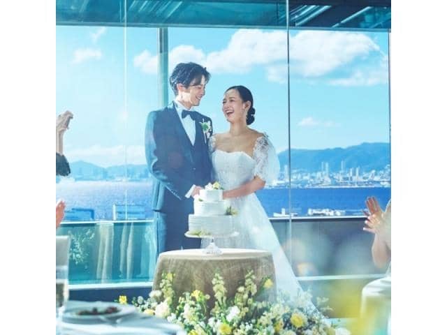 【公式】ホテルプラザ神戸 結婚式|空と海のガーデンウェディング