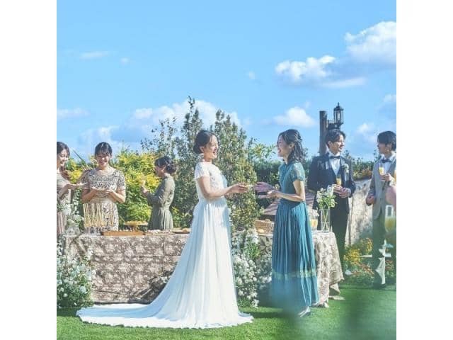 【公式】ホテルプラザ神戸 結婚式|空と海のガーデンウェディング
