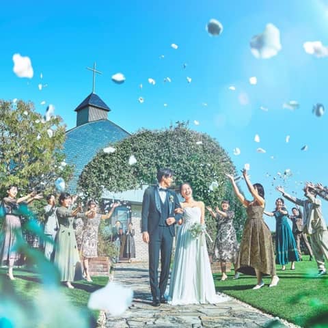 【公式】ホテルプラザ神戸 結婚式｜空と海のガーデンウェディング
