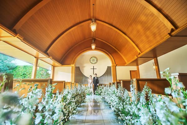 【公式】ホテルプラザ神戸 結婚式|空と海のガーデンウェディング