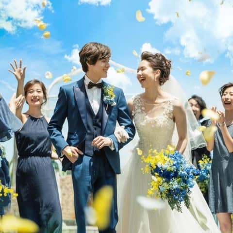 【公式】ホテルプラザ神戸 結婚式｜空と海のガーデンウェディング