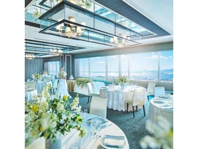 【公式】ホテルプラザ神戸 結婚式|空と海のガーデンウェディング