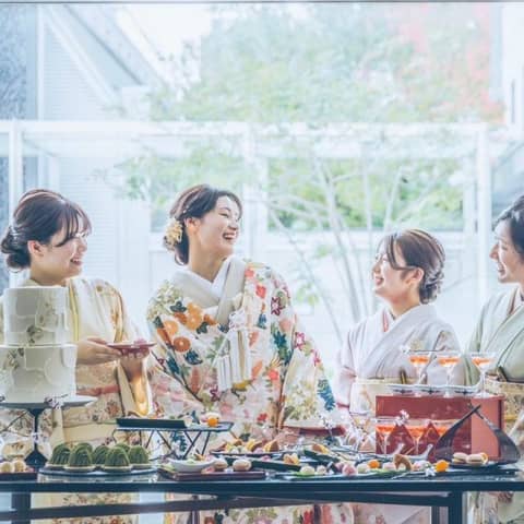 和装×ドレスどちらも楽しむ！先輩花嫁人気プラン