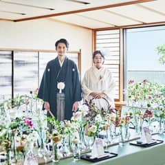 【自宅婚】のような伝統を感じる和室ウェディングプラン◆10名68万円