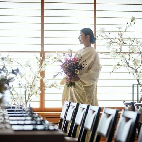 出雲大社の神を祀る本格神殿 伝統美溢れる和婚プラン◆80名303万円～