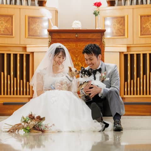 【ペット婚】愛犬と一緒の結婚式◆最大11（わんわん）特典付プラン