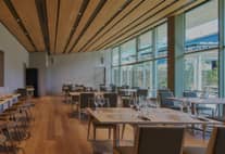 来館された方には「THEメイビア宮崎レストラン」ランチペアチケットが貰える