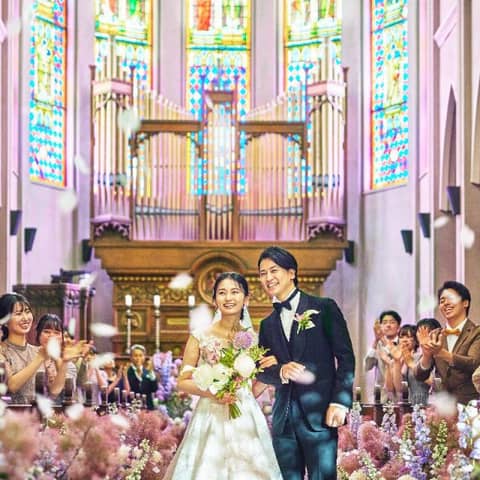 【26年4～6月婚】色とりどりの花咲き誇る人気のシーズン春《50名》