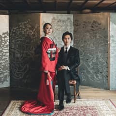 ドレス教会撮影+和装庭園ロケーションプラン