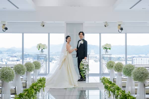 姫路で結婚式を挙げるなら「ホテル日航姫路ウエディング」