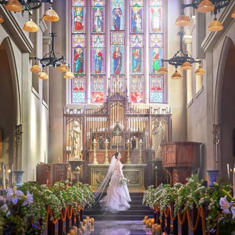 ノートルダム宇部 | あこがれの大聖堂で、永遠の愛を誓う