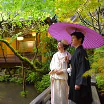 庭園を利用するロケーションフォトのご優待